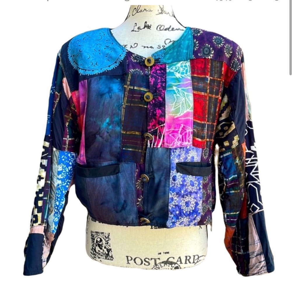 Kosi Bali Patchwork Jacket Vintage